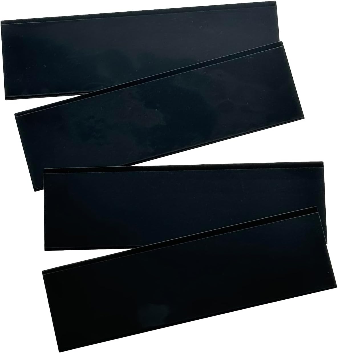 Philatelic Display Black Card Stamp Cover Stamp Collection Stamp Storage philatelic Album Stamps Collector Stamp Collecting Supplies Stamp Sleeves Stamp (1 Row Stamp Protective Cover 32 pcs)