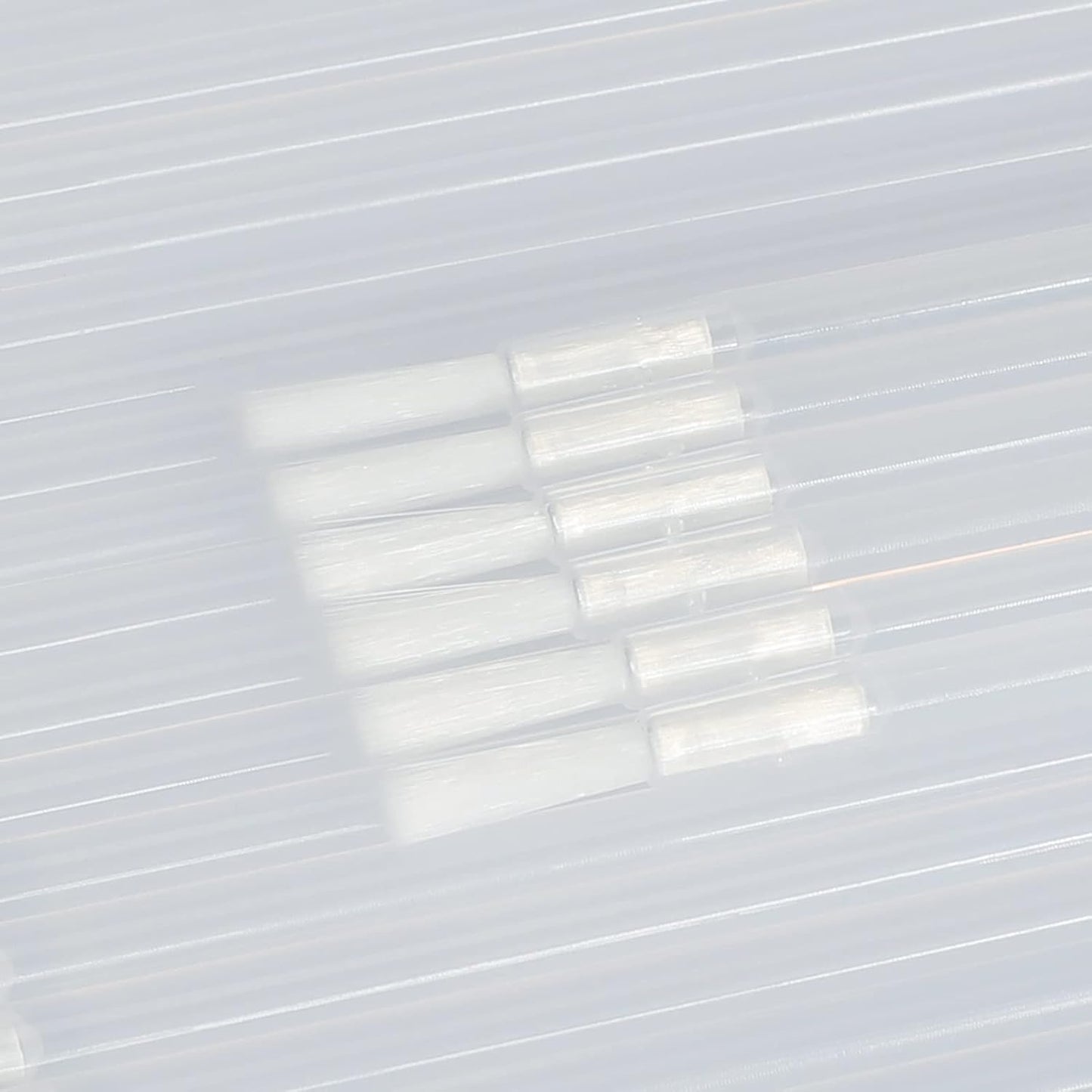 G2PLUS 100Pcs Lip Brush, Transparent Lip Gloss Wands, Nylon Lipstick Gloss Applicator, Disposable Nail Brushes for Makeup, PYO Cookie Paint, Nail Art, Painting, Detail Brush