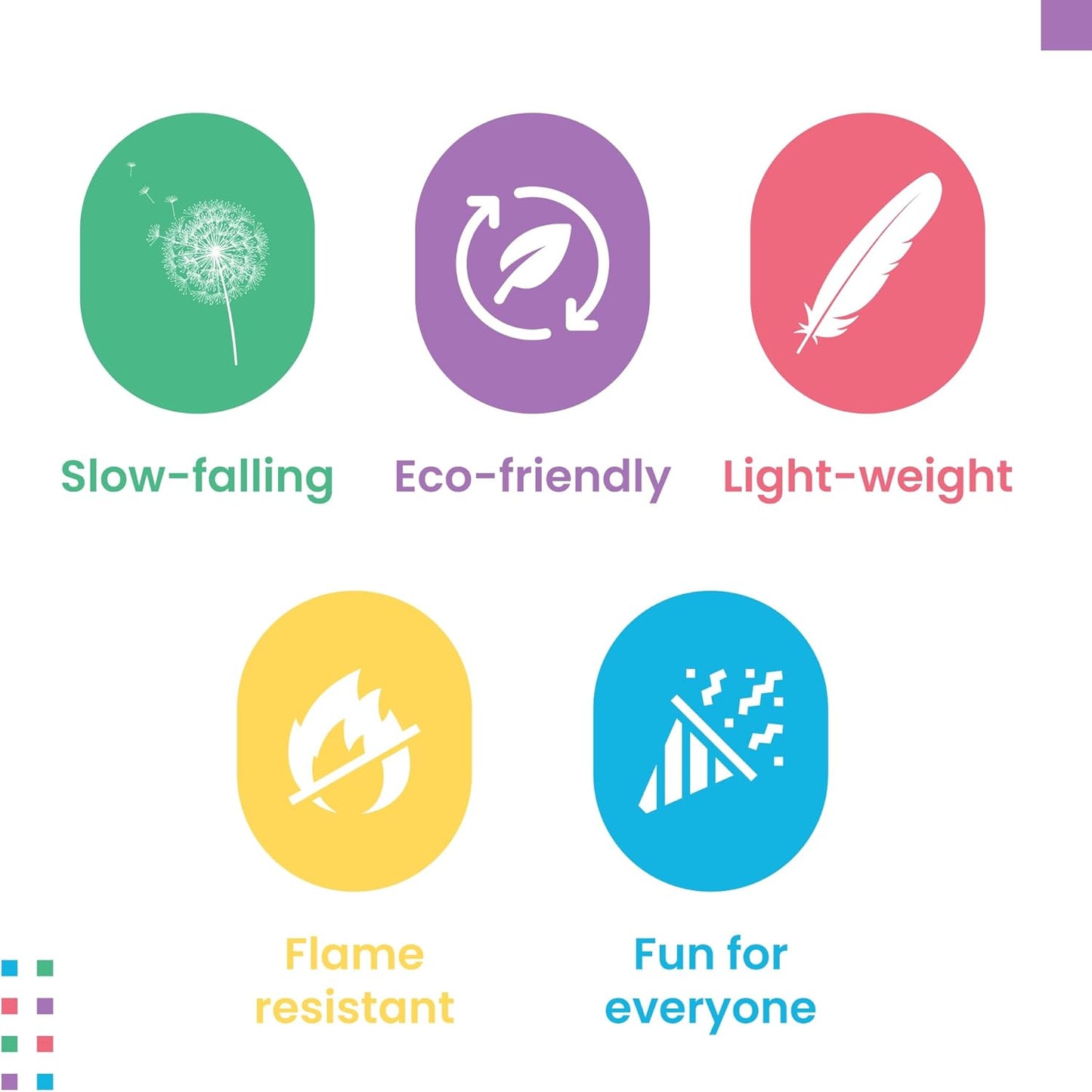 Shiny Metallic Confetti Rectangles, Blue Color – Ultimate Confetti Fluttering Foil Paper for Confettis Cannon and Launcher Use, Table Decorations, and More (20 Handfuls per Bag, 1 lb)