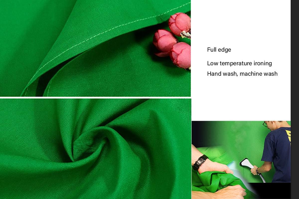 Green Screen Backdrop 10x7ft Photo Backdrop Chromakey Muslin Portrait Green Backdrop for PS Keying/Video Creation/Studio Portrait Shoots