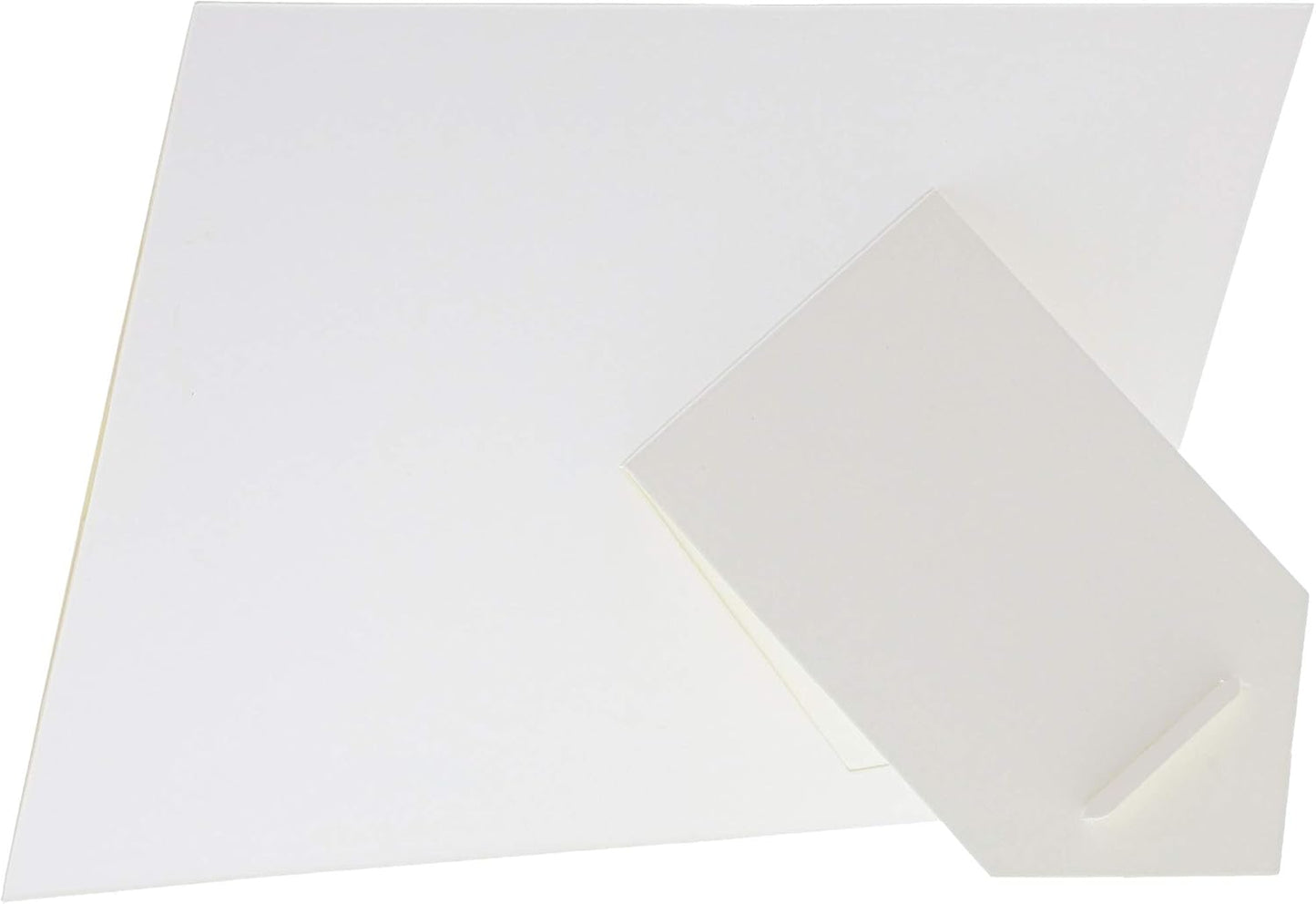 Juvale Cardboard Picture Frames - White Easel Back Display - Customizable Craft Supplies & Photo Displays - Bulk Picture Frames 30-Pack - White, 5 x 7 in