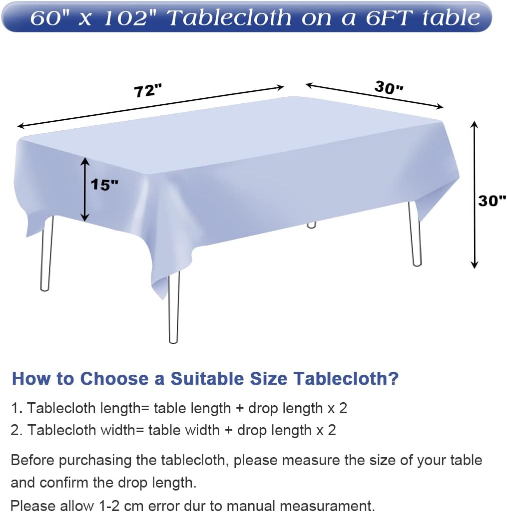 SquarePie Sequin Tablecloth 60 x 102 Inch Red Sparkly Table Linen for Christmas Wedding Party