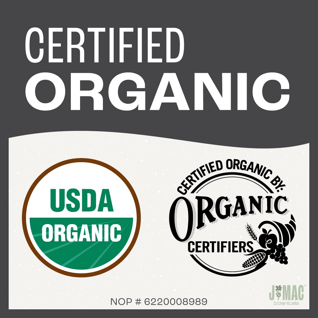 J Mac Botanicals, Organic Rubbed Sage (8 oz), Certified USDA Organic, Dried Rubbed Sage Leaf. Culinary Grade-excellent for sausage making, fresh Albanian harvest