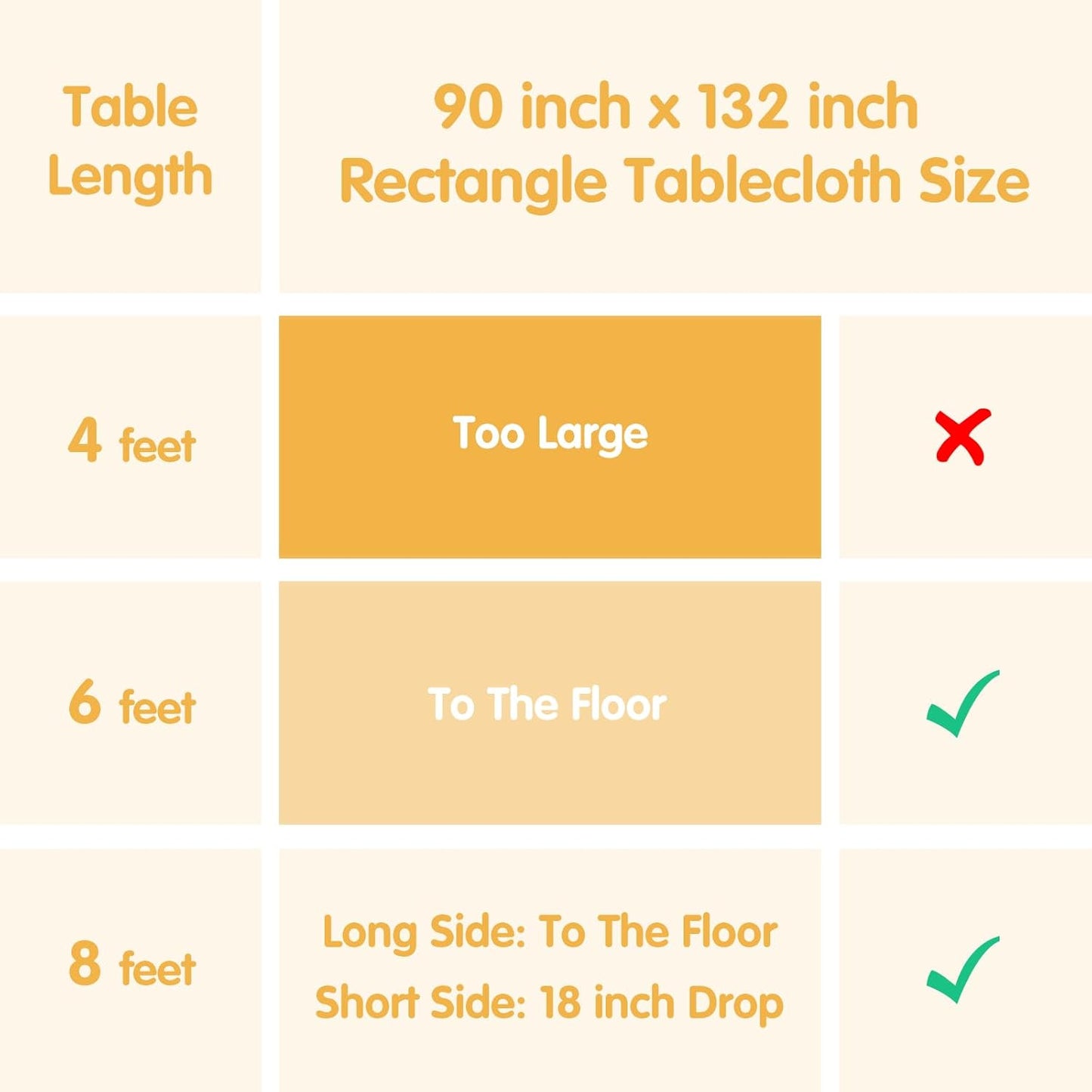 BRILLMAX 6 Pack Black Tablecloths for 6 Foot Rectangle Tables 90 x 132 Inch - 6ft Rectangular Bulk Linen Polyester Fabric Washable Cloth Cover for Wedding Reception Banquet Birthday Party