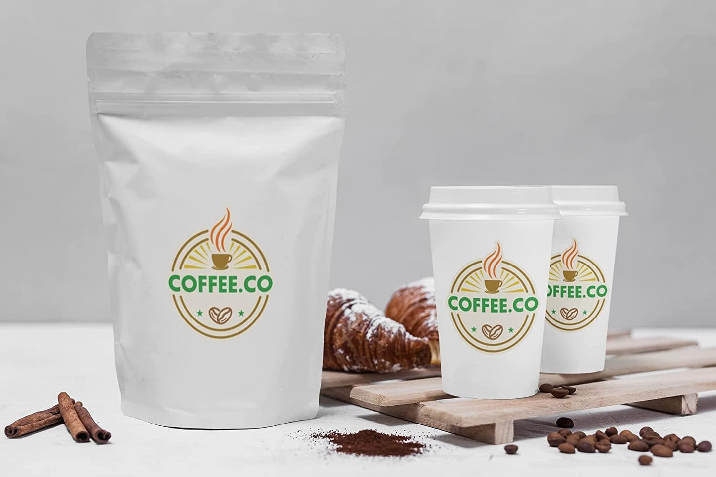 Custom Stickers Vinyl Waterproof Dishwasher Safe, UV Resistant 1.5-10 in. Make Your Own Personalized Stickers Labels for Your Brand, Text Image, or Logo. Made USA