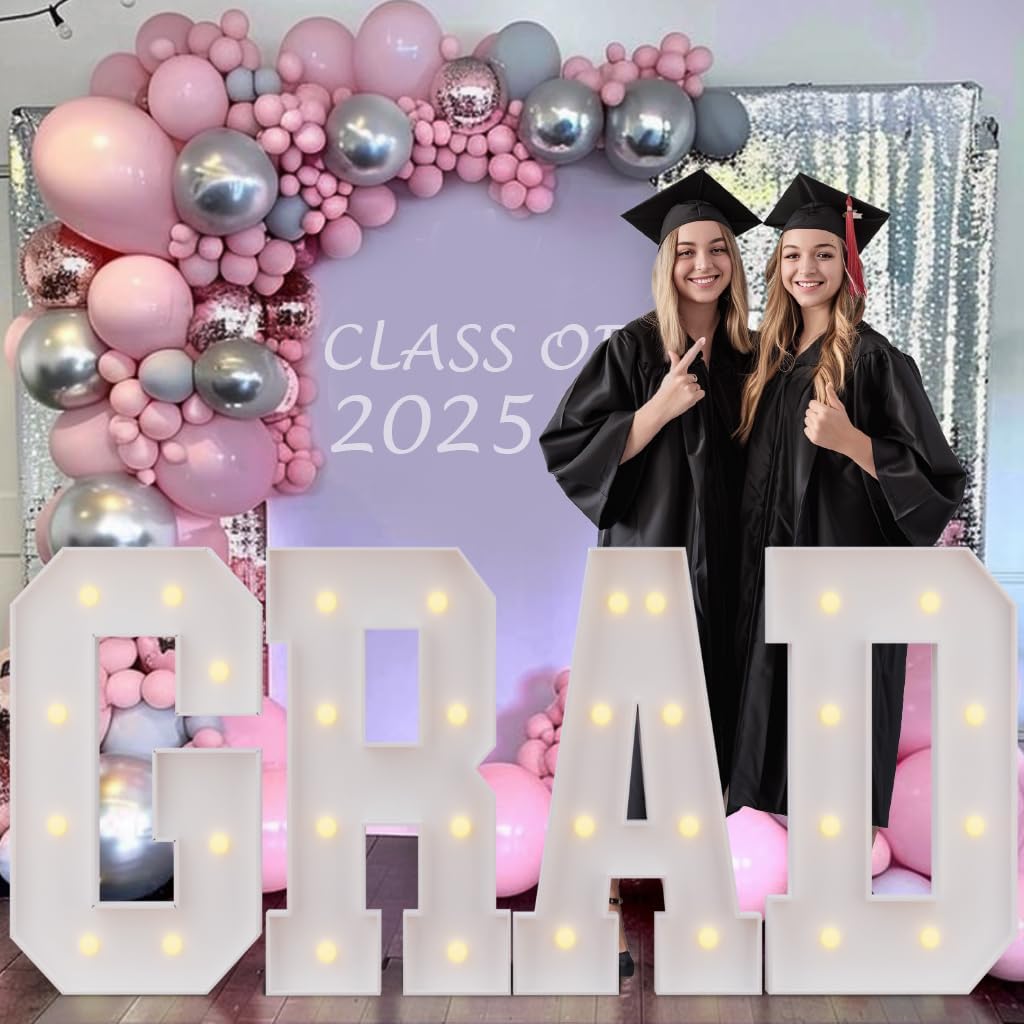 imprsv Marquee Light Up Letters, 3FT Marquee Letters for Birthday Baby Shower Wedding Decorations Light Up Letters for Engagement Party Decor, Large Marquee Letters for Party Decorations, Letter B