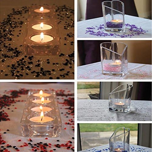 10000 pcs/Pack Wedding Table Scatter Confetti Crystals Acrylic Diamonds Vase Fillers 4.5 mm Rhinestones for Wedding, Bridal Shower, Vase Beads Decorations (Orange)