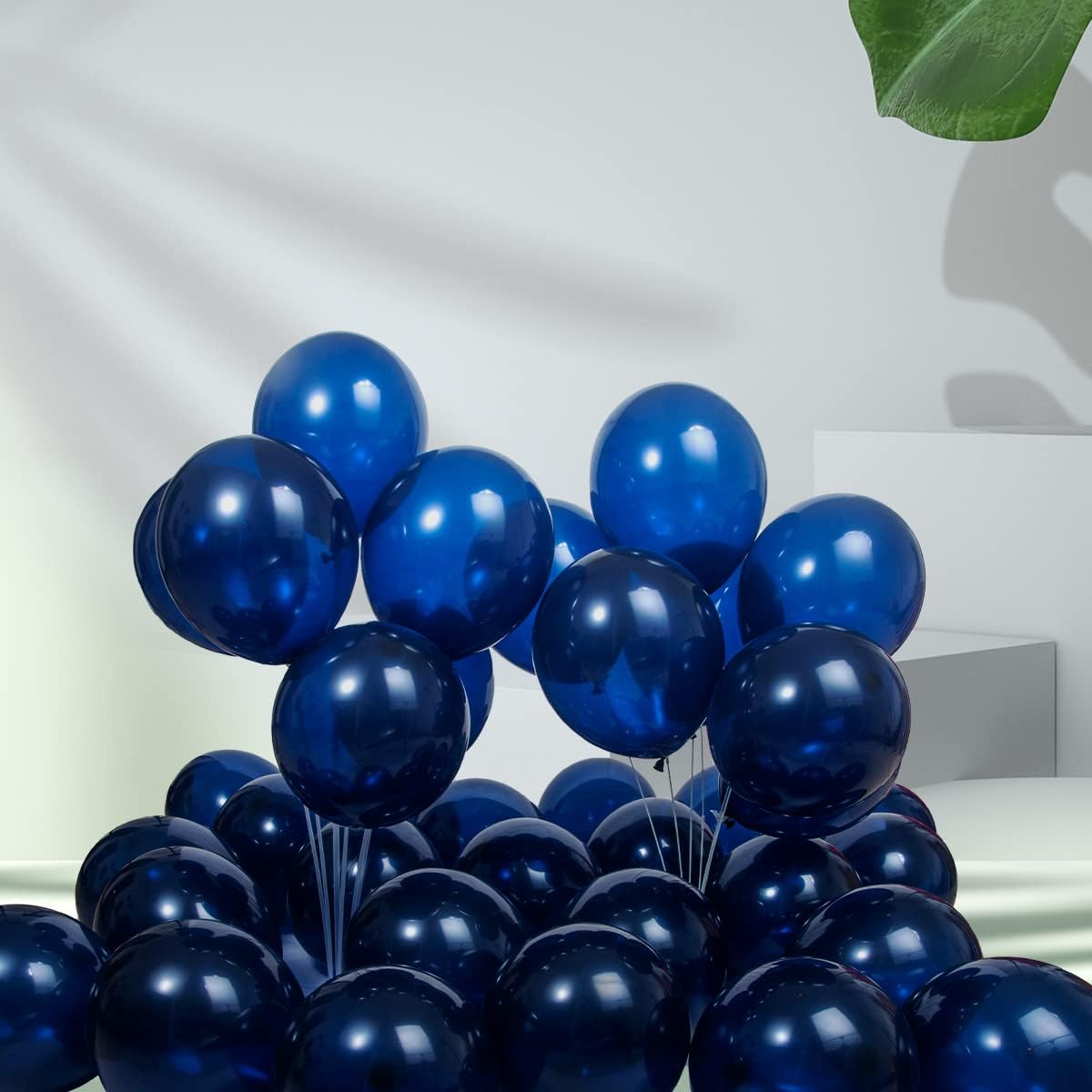 300 Pack Navy Blue Balloons 12 inch Royal Navy Latex Party Balloon Bulk for Various Party Events Decorations