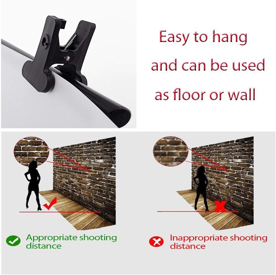 SJOLOON Western Backdrop Rustic Vintage Barn Backdrop Western Themed Party Decoration Photoshoot 12534 (10x8FT)