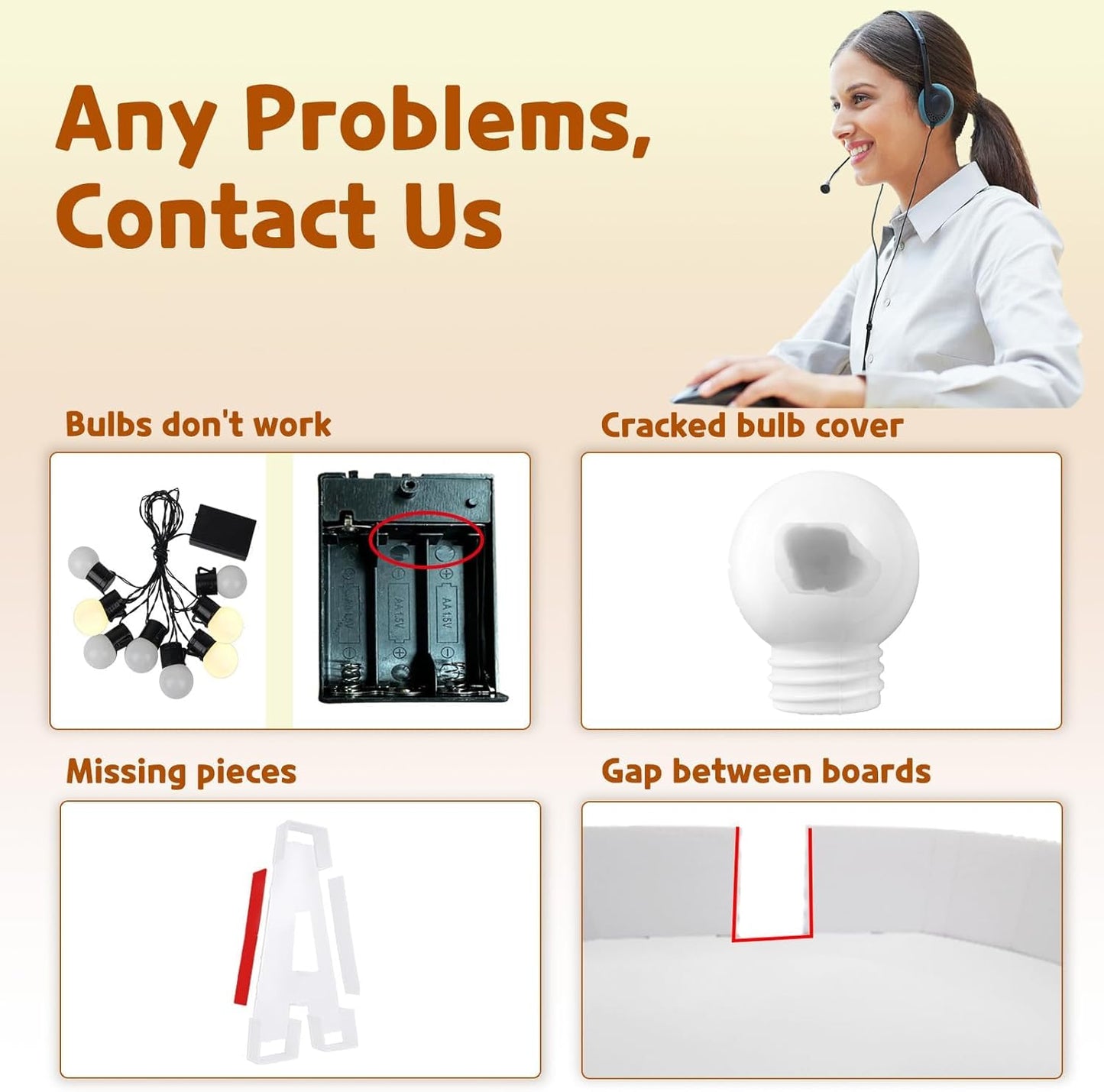 imprsv 3FT Light Up Numbers, Marquee Numbers 30th Birthday Decorations for Women, Men Foam Board Anniversary Party Decorations Arch Kit (DIY)