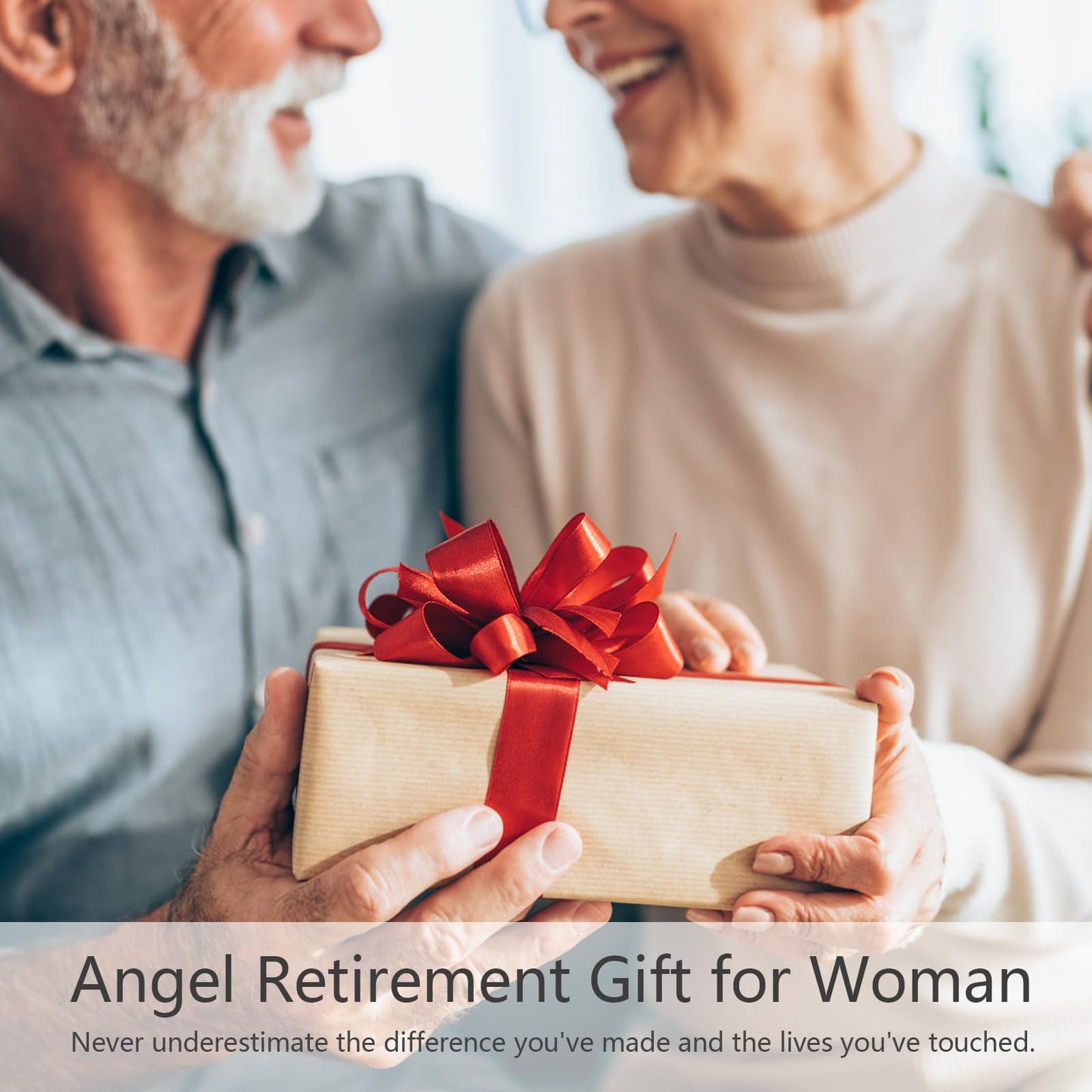 Retirement Gift for Woman, 5.5” Resin Angel Figurine - Retirement Gifts