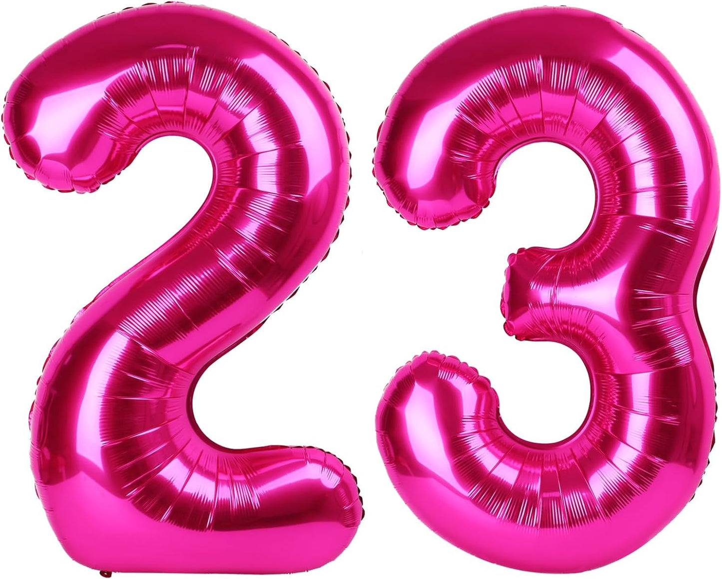 40 Inch Hot Pink 23 Number Balloon