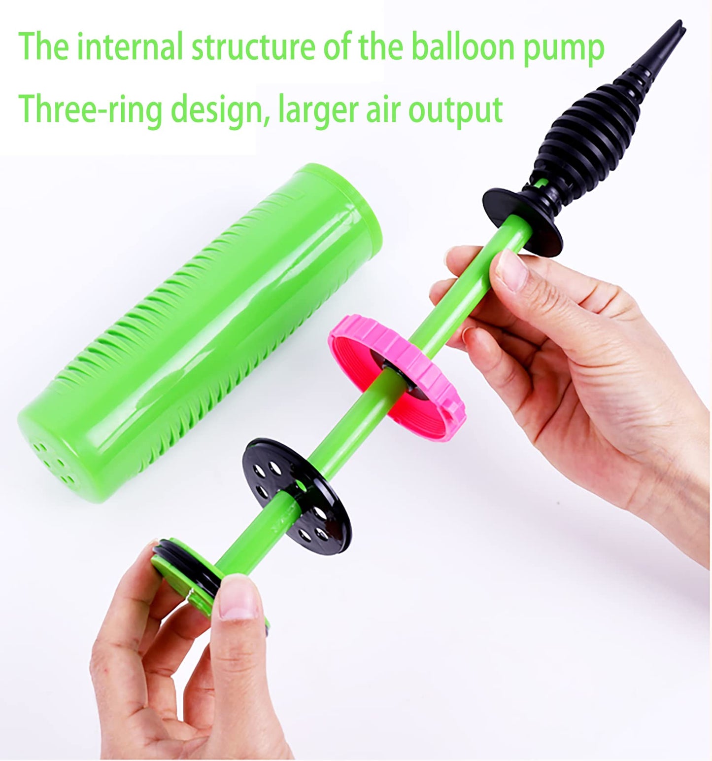 ouyili 100Pcs 260 Balloons Latex with 1 Hand Balloon Pump Kit, Professional Premium Quality
