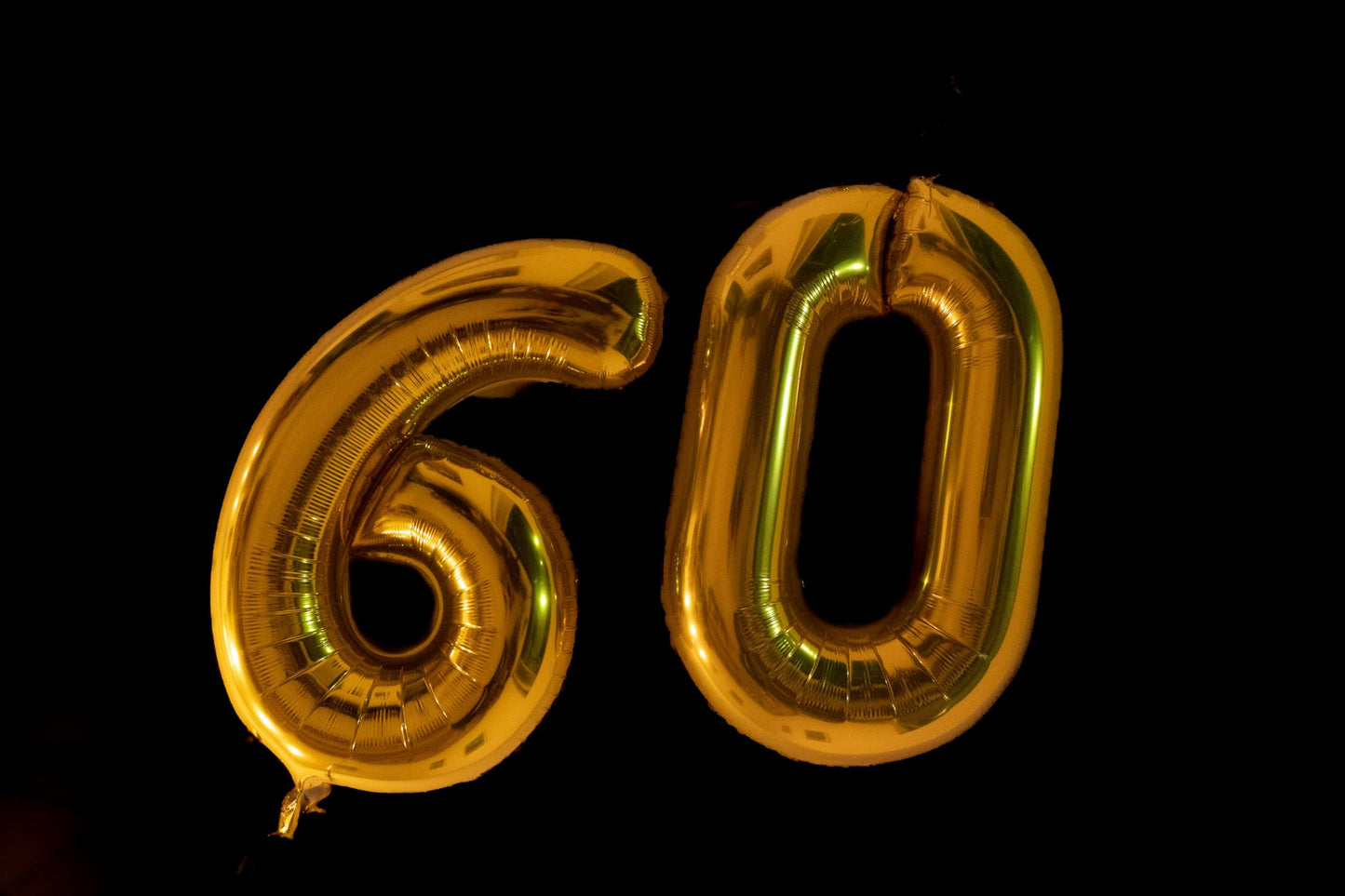 20 Pcs Gold 16" Number Balloons 2 Sets 0-9 Foil Balloon Numbers Décor