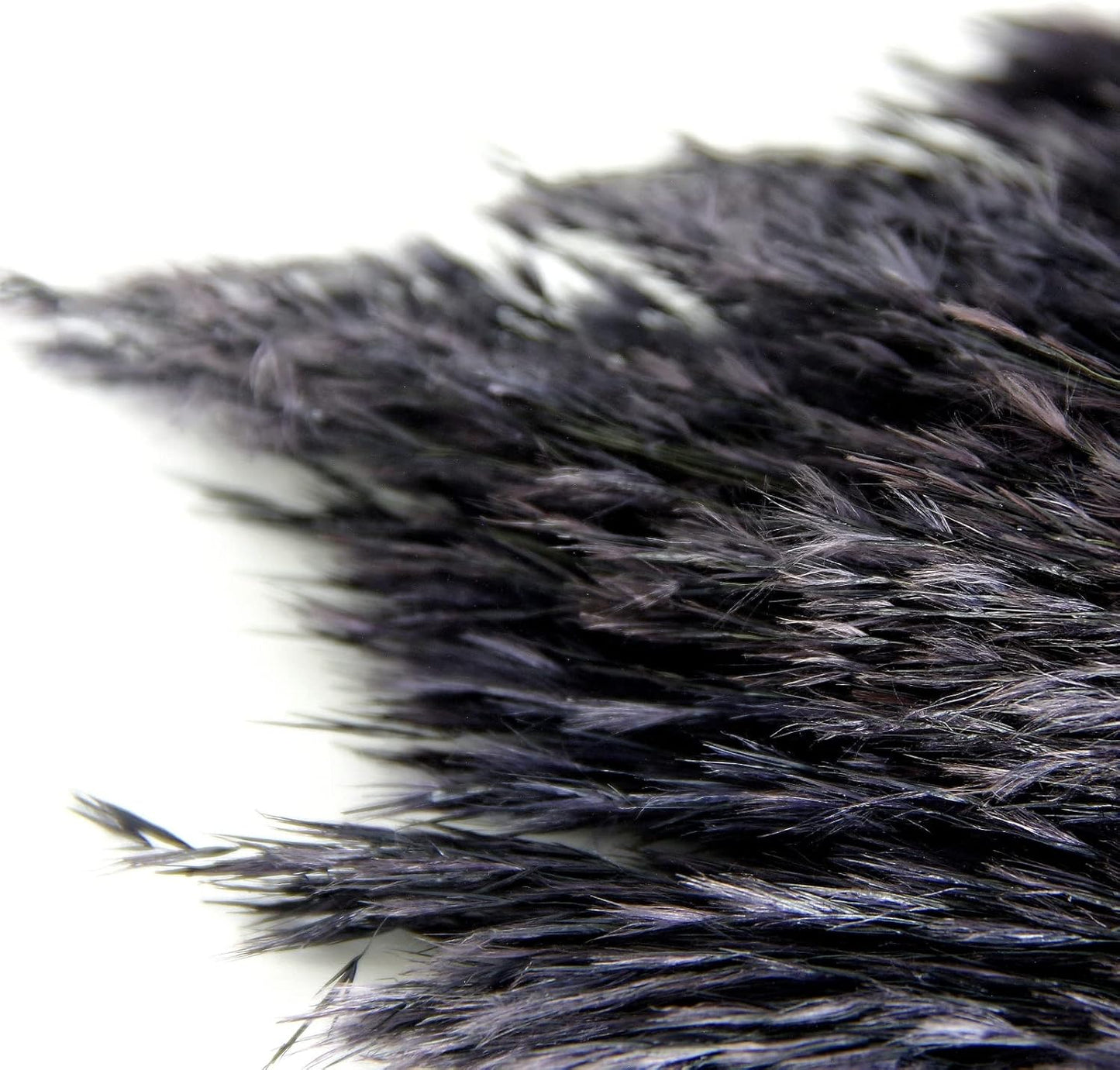 Black Pampas Grass for Home Decor - Elegant Boho Decor - Premium Quality Pampas Grass Stems - Perfect for House, Nursery, Western, Wedding, Table, and Bohemian Decor (20PCS)