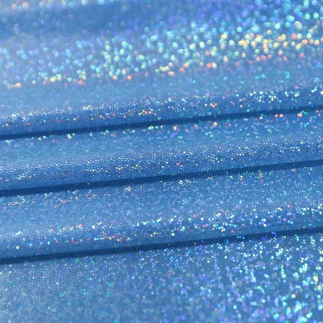 Fitable Sequin Tablecloth for Parties 60x102 Inch - Sparkle Glitter Table Cloth Laser Rectangle Overlay for Wedding Baby Shower Ceremony Birthday Holiday Banquet Decor, Blue