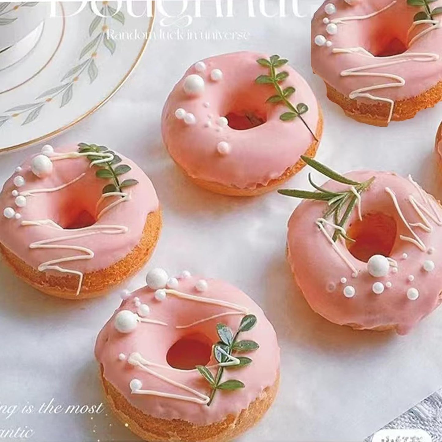 Sentovac 10mm White Pearl Sprinkles Large Edible Cake Decorating Sugar Candy Cookie Cake Cupcake Topper Ice Cream Baking Decorations Halloween Christmas Valentines Wedding Supplies