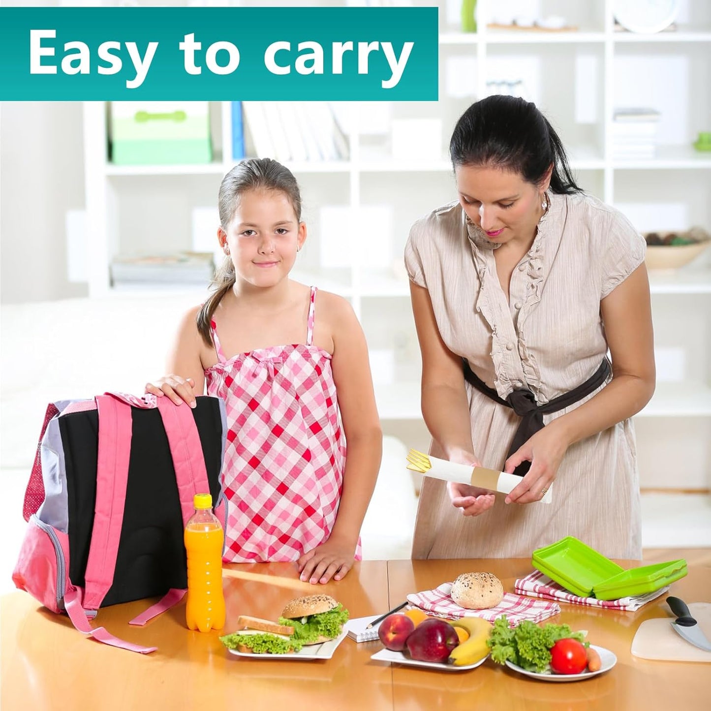 Paper Napkin Bands,Napkin Rings Self Adhesive,Silverware Wraps Bands(Kraft,2000 pcs)