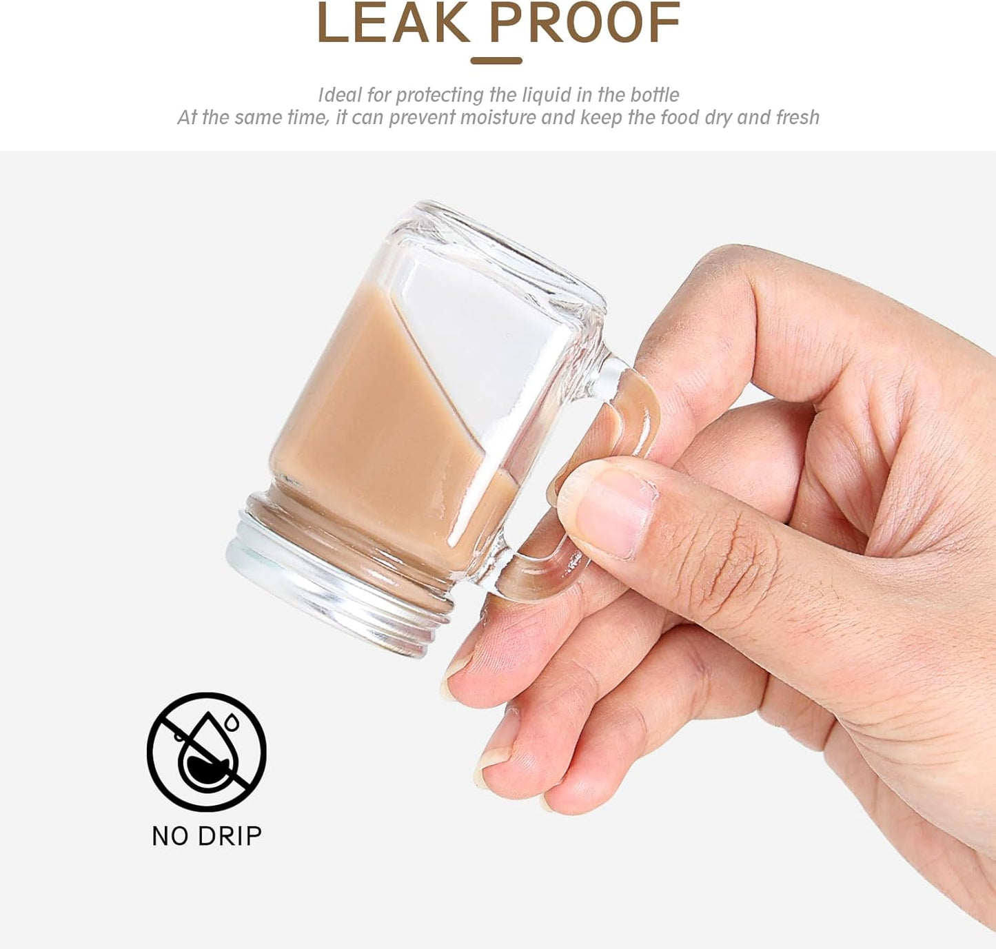 30 Pack Small Mason Jars, 1.5 oz Mini Mason Jar Glasses with Lids & Handles Mini Honey Jars DIY Decorations,Glass Favor Jars for Drink, Dessert, Candle, Craft, 30 Labels and Hemp Rope & Pen