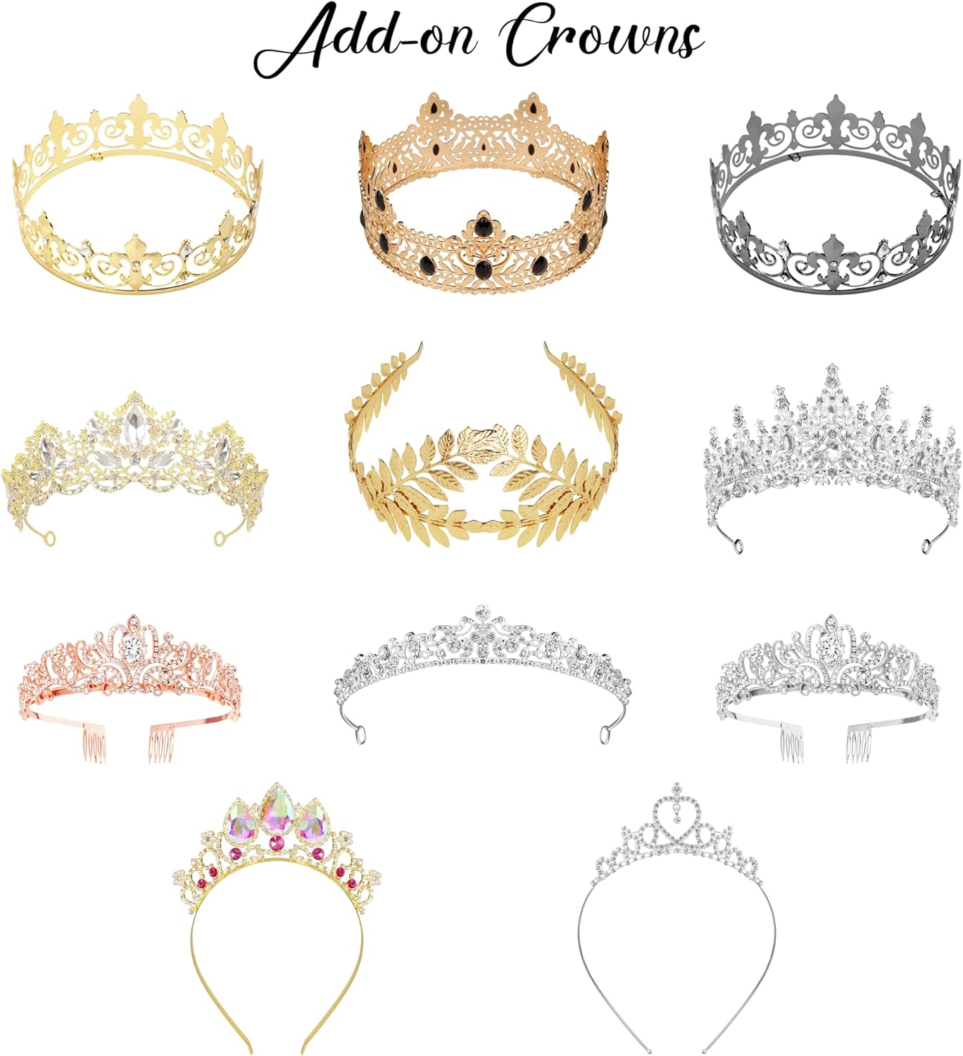 Personalized Double-Layered Sash White Sash with Golden Borders