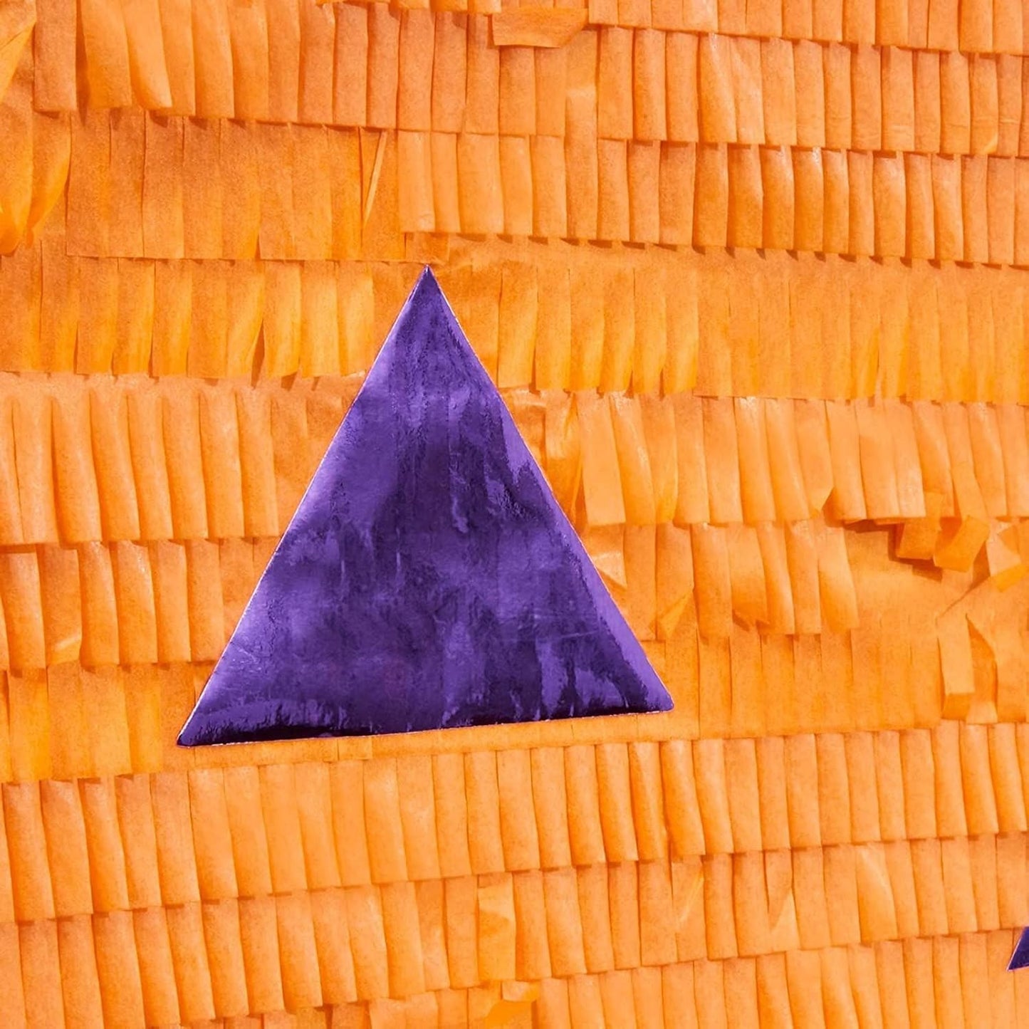 Halloween Pinata Jack-O-Lantern Pumpkin - 17 x 13 x 3 in, Orange, Corrugated Paper - 3 Pull Strings for Candy Favors & Easy Fill & Hang - Pumpkin Piñatas - Halloween Party Supplies