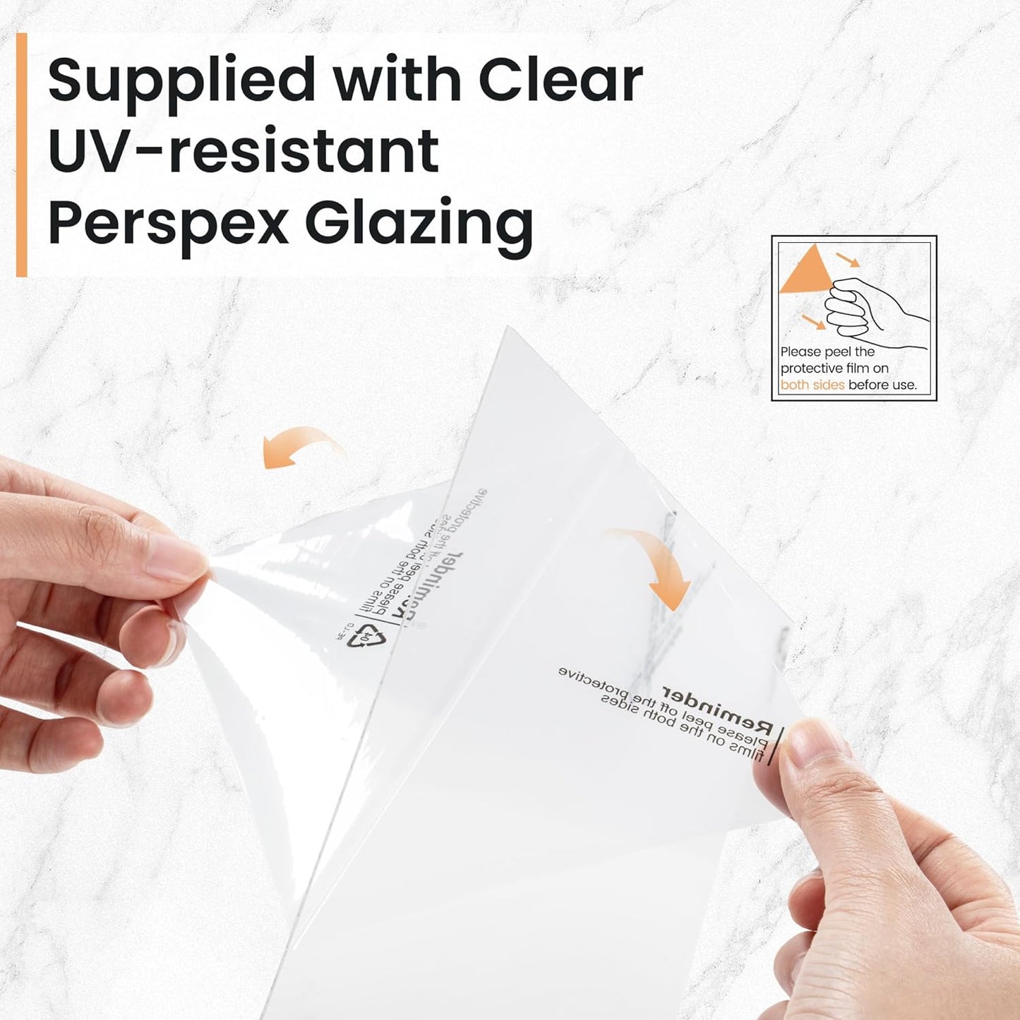 16x20 inch Picture Frame, 16x20 Photo Frames with 11x14 Removable Mat - High Definition Plexiglass - Vertical and Horizontal Display - Wall Hanging Frame - Gold, 5 Pack