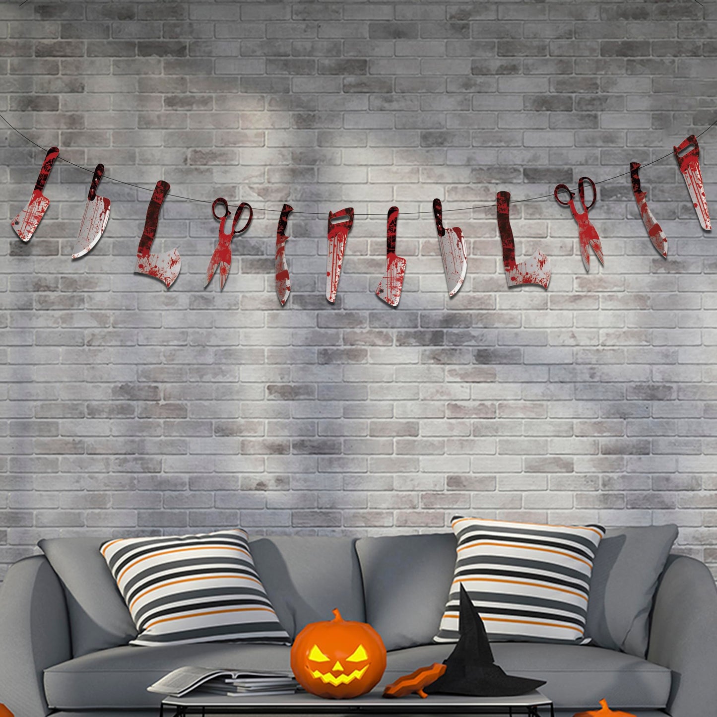 OHOME Halloween Party Decorations - 12 Pack Trunk or Treat Banner | Halloween Decorations for