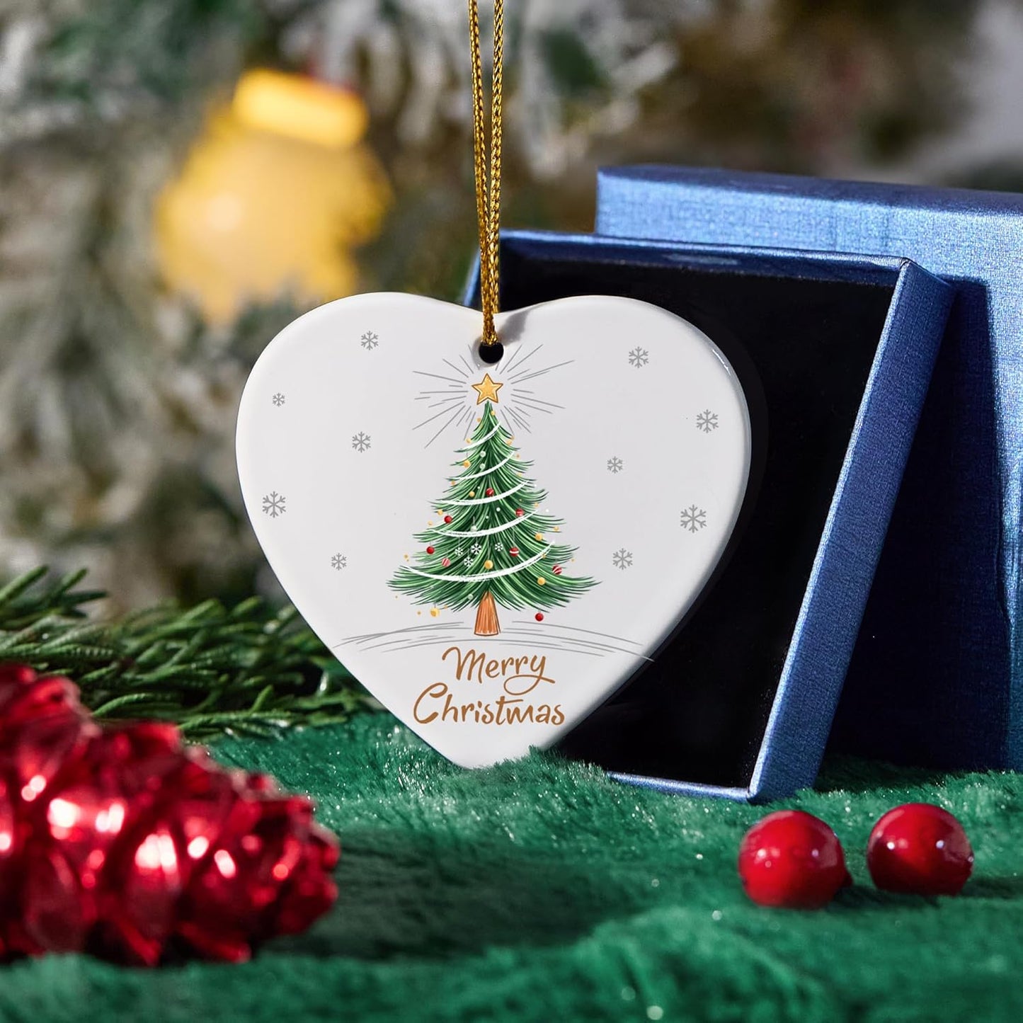 Christmas Ornaments 2025, Christmas Tree Ornament Hanging Craft Collectibles for Christmas Trees Home Party Gifts