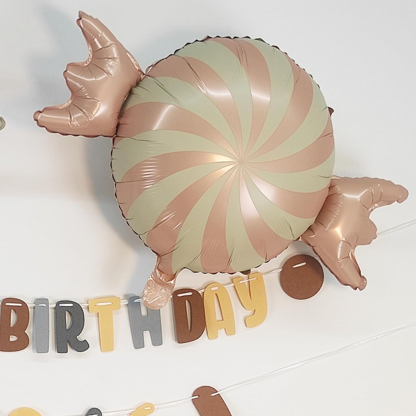 Matte 4D Sweet Candy Balloons Round Candy Foil Balloons for Kids Birthday Baby shower Wedding Christmas Theme Party Gift Decoration Supplies 2