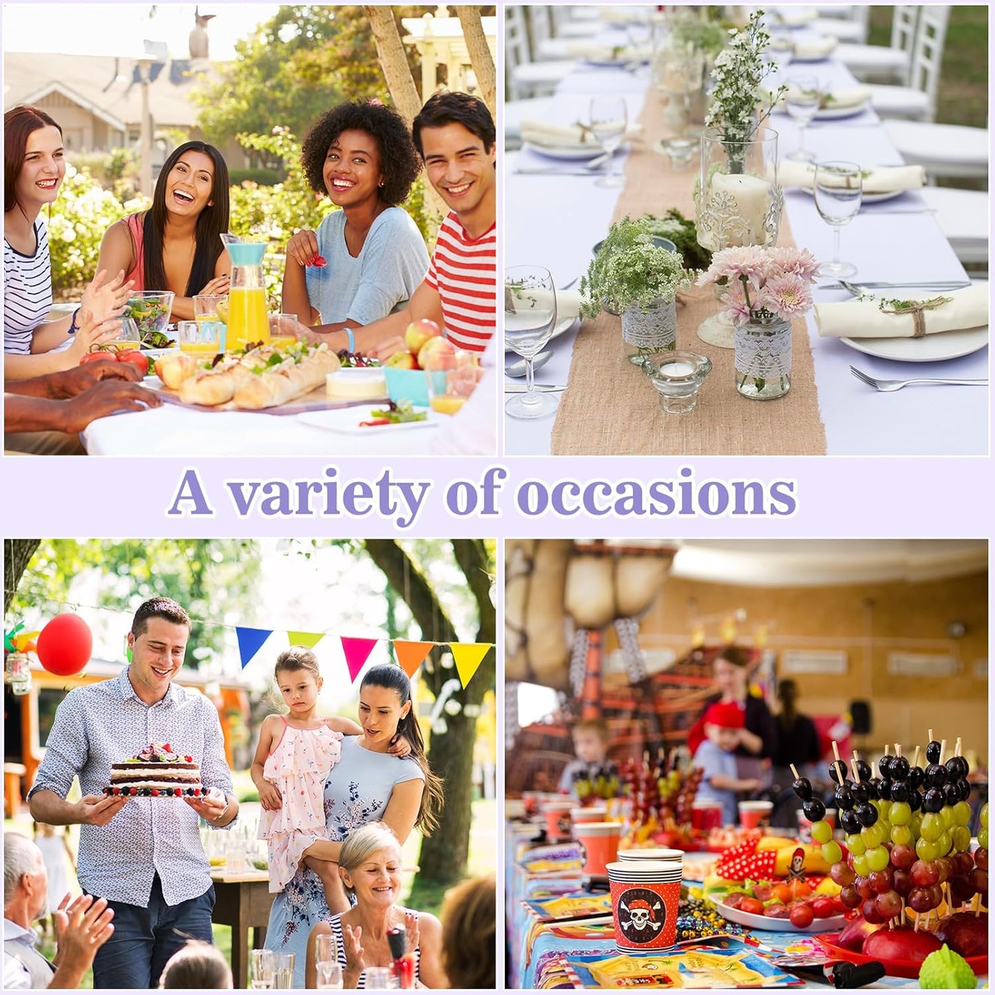 Kinlop 50 Pcs Spandex Chair Sashes Bows Chair Bands Slider Sashes for Covers Elastic Bands Ties Without Buckle Decorations for Wedding Party Events Ceremony Birthday(Light Purple)