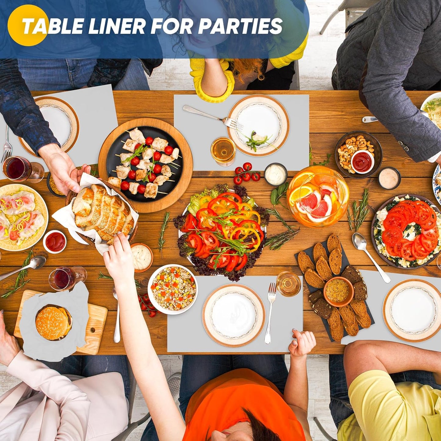 Wrapping Paper, 15"x900" Light Grey Craft Paper Kraft Paper Roll, Solid Color Art Craft Decorative Paper for Father?™s Day Bouquet Flower Packing Poster Bulletin Board Paper Floor Covering Table Runner