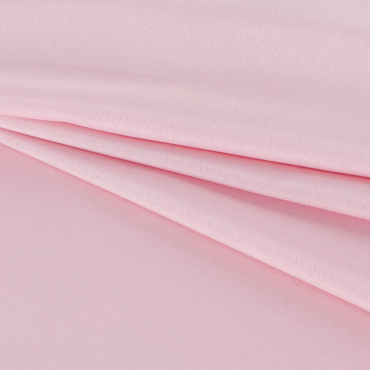 Fitable Rectangle Tablecloth Stain and Wrinkle Resistant Washable Polyester Table Cloth for Buffet Parties and Camping (54x78 inch, Pink)