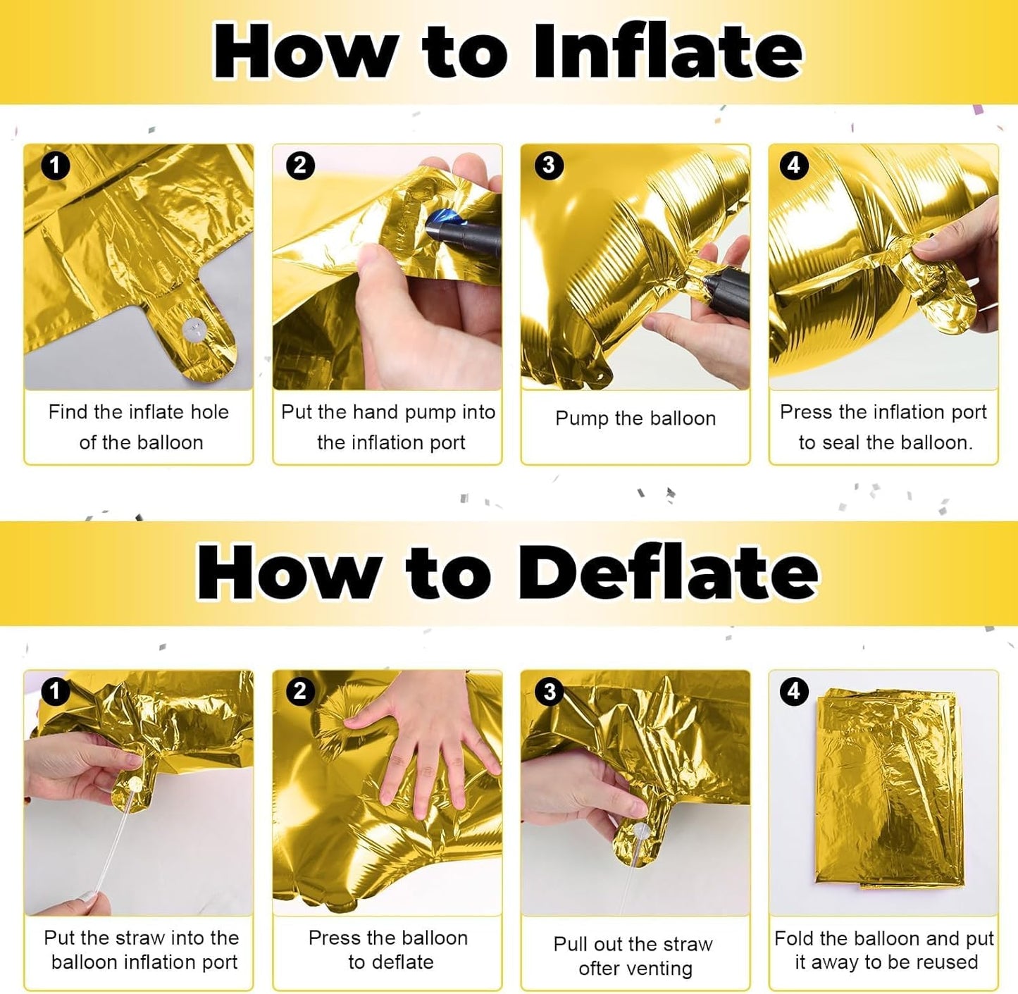 Foil Letter Balloons 40 Inch, Giant Alphabet O Customize Balloons, Large Self Inflating Name Balloon Letters Gold Decor, Helium Custom Letter Balloons for Women Birthday Party Decoration Supplies