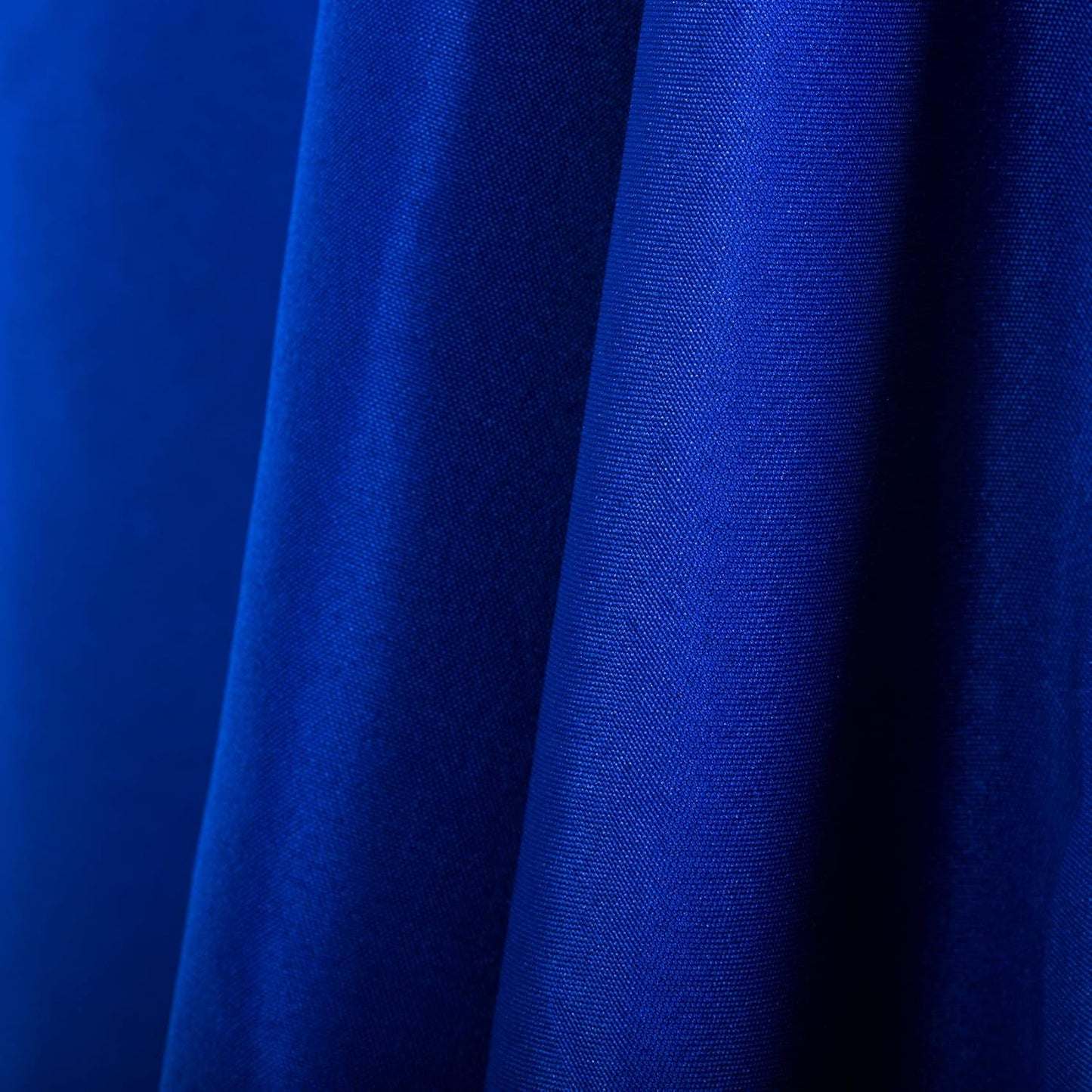 Ascoza 2pack 90x132 Inch Royal Blue Rectangular Tablecloth 8 Feet Table Cloth in Polyester Fabric for Wedding/Banquet/Restaurant/Parties