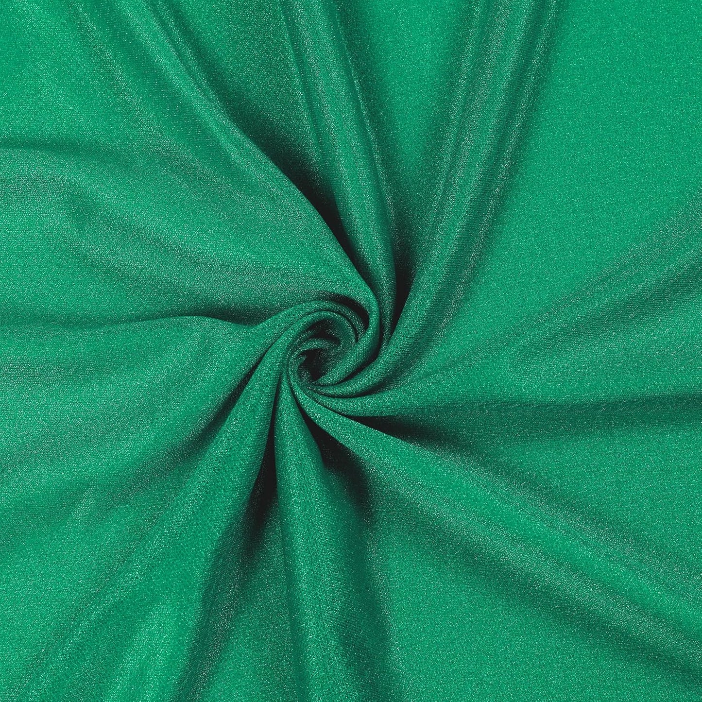 VDS Pack of 1 Panel (30 Inch X 50 Feet) Wedding Arch Draping Fabric Sheer Chiffon Fabric Drapery for Wedding Ceremony Reception Swag Backdrop Canopy Chuppah ARBO Altars Decoration (Emerald)