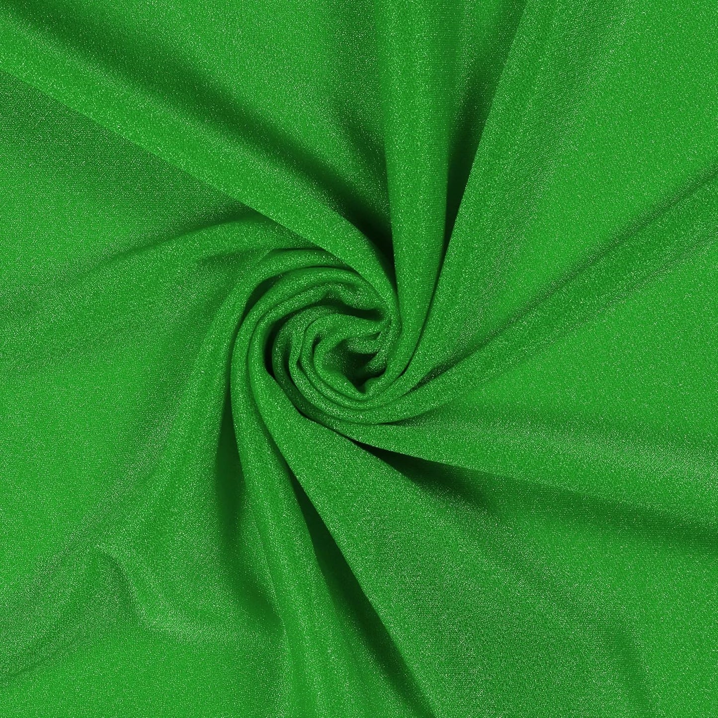 VDS Pack of 1 Panel (30 Inch X 40 Feet) Wedding Arch Draping Fabric Sheer Chiffon Fabric Drapery for Wedding Ceremony Reception Swag Backdrop Canopy Chuppah ARBO Altars Decoration (Green)