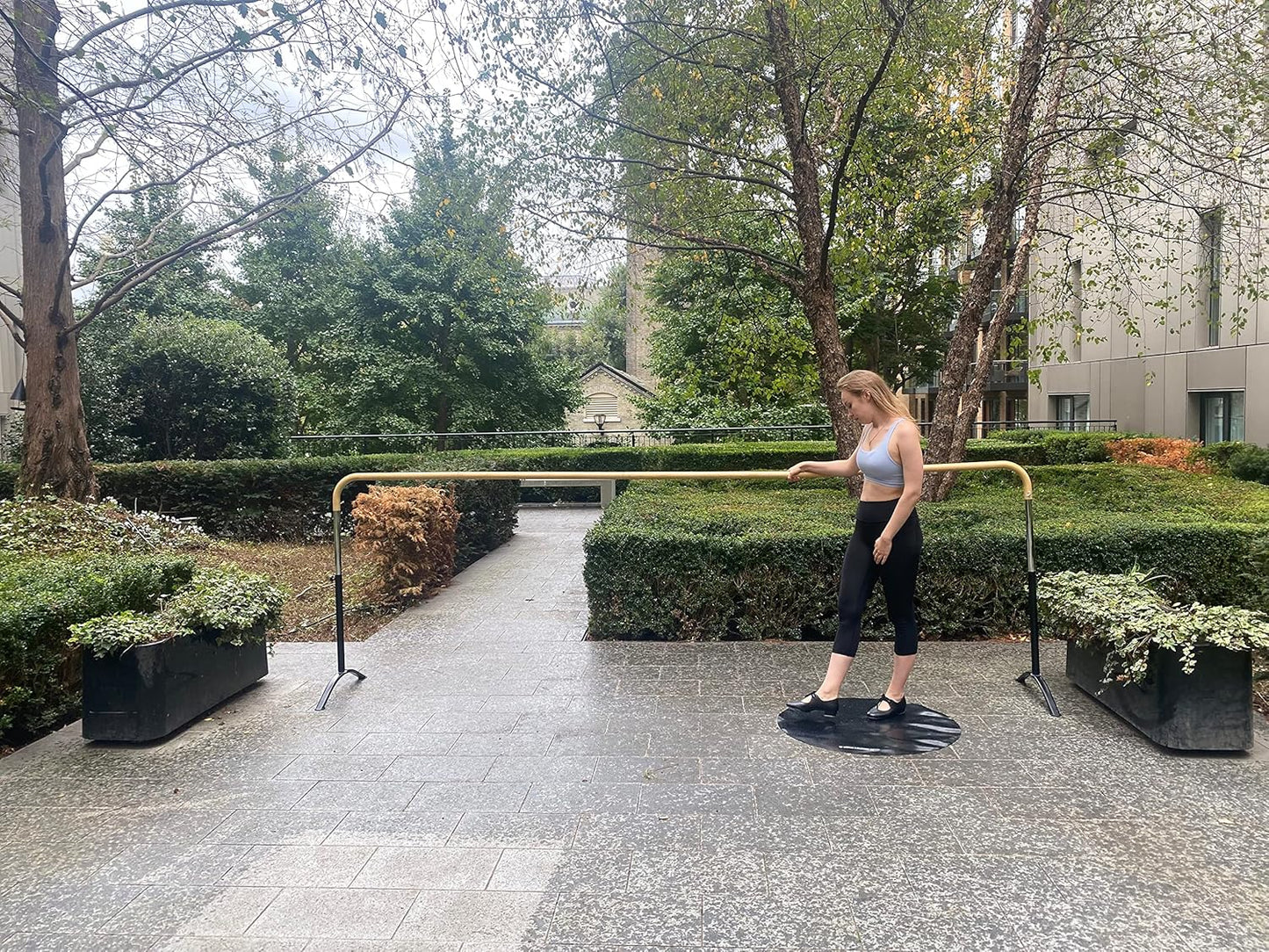 Marley Dance Floor- Ideal for Ballet, Jazz, Tap, and Party Dancing for All Ages- Non-Slip Dance Floor for Smooth Flooring - Ballet Floor for Home, Studio and Outdoor Dance Floor