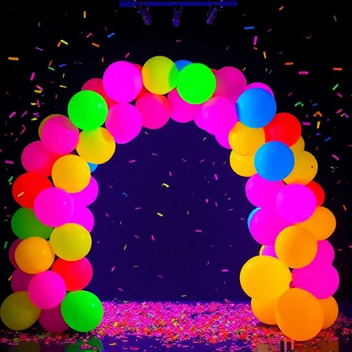Neon Glow Balloon Garland Kit 🎇 — Turn Every Party Into a Spectacle