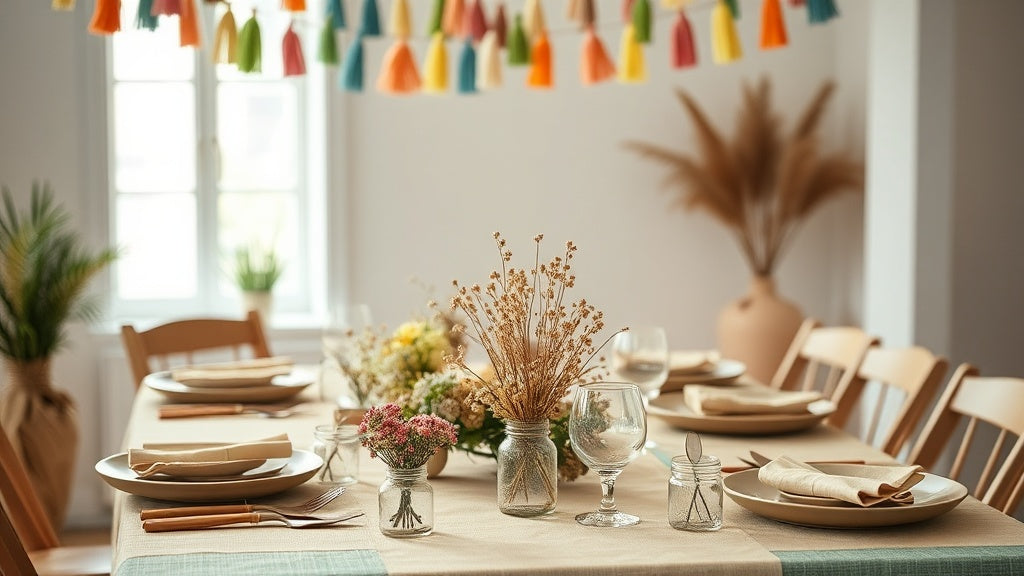 Eco-Friendly Party Decor: Sustainable Fun 🌱