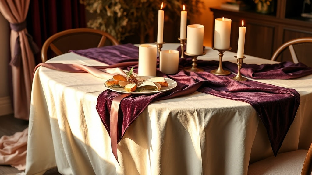 2025 Texture Decor Trend: Velvet, Ribbons & Linen Mood 🧵✨