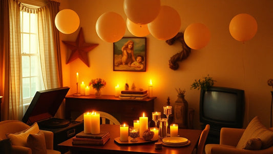 Film-Camera Mood Party — Retro, Grainy & Aesthetic Home Styling 📷✨