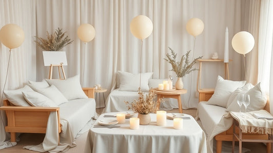 Scandi Calm Party Decor — Soft, Minimal & Airy Styling for 2025 🕊️✨
