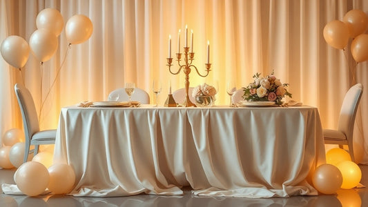 Romantic Candle Dinner — Soft & Elegant Glow Styling for 2025 🕯️💛✨