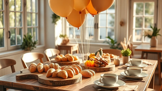 Modern Brunch Home Party — Warm Café-Style Styling for 2025 ☕🥐✨
