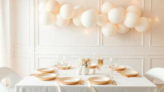 Minimal Luxury Party — Clean, Elegant & Modern Styling for 2025 ✨🤍