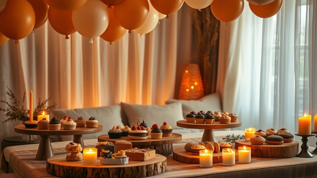 Brown Cozy Dessert Party — Warm, Sweet & Comforting Styling for 2025 🤎🍮✨