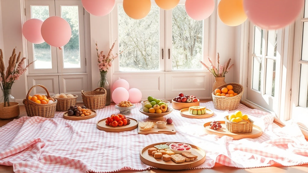 Soft Pastel Picnic Party — Indoor Picnic Vibes & Pastel Styling for 2025 🌸🍑🧺