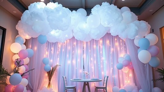 Aesthetic Cloud Party — Dreamy Lights, Soft Textures & Cloudcore Styling for 2025 ☁️✨🩵