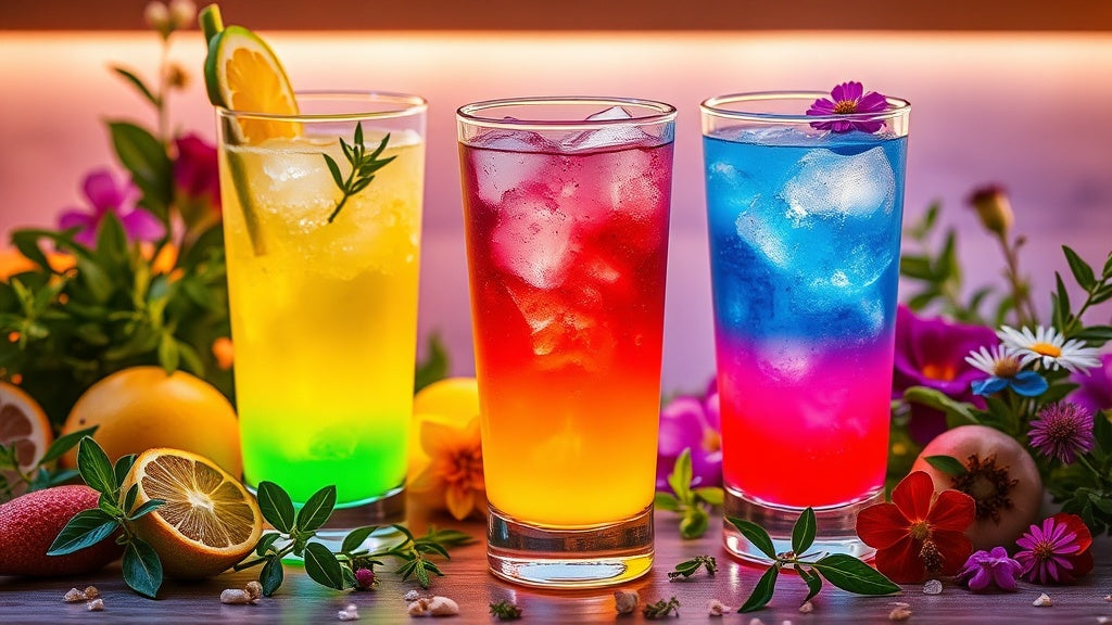 Mini Cocktail & Garnish Bar — Visual Flavor as Party Decor