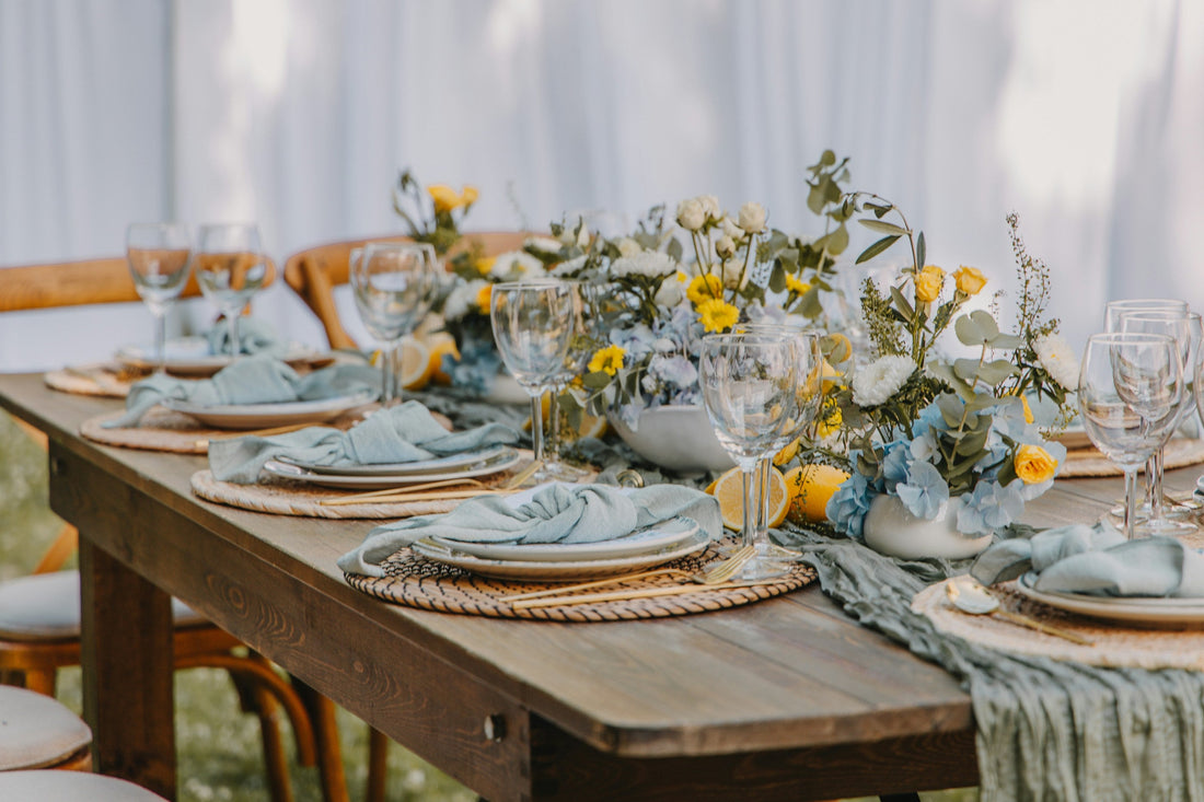 Rustic Floral Bridal Shower Table Decor DIY Kit 💐 — Celebrate Love in Style